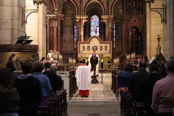Evensong at St Fin Barre's Cathedral for Culture Night 2021 with the Very Rev Nigel Dunne, Dean of Cork, and Peter Stobart, Director of Music.
