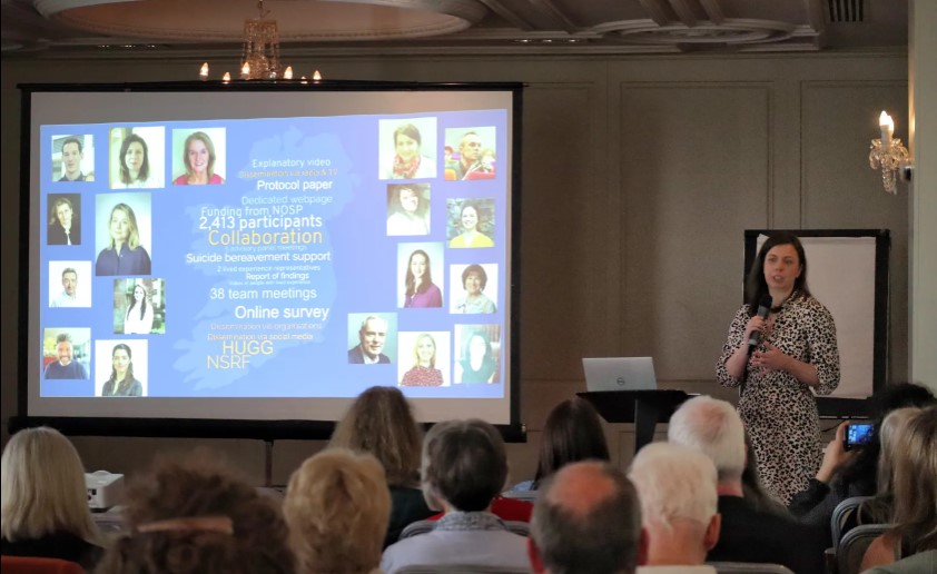 Dr Griffin addresses the seminar.