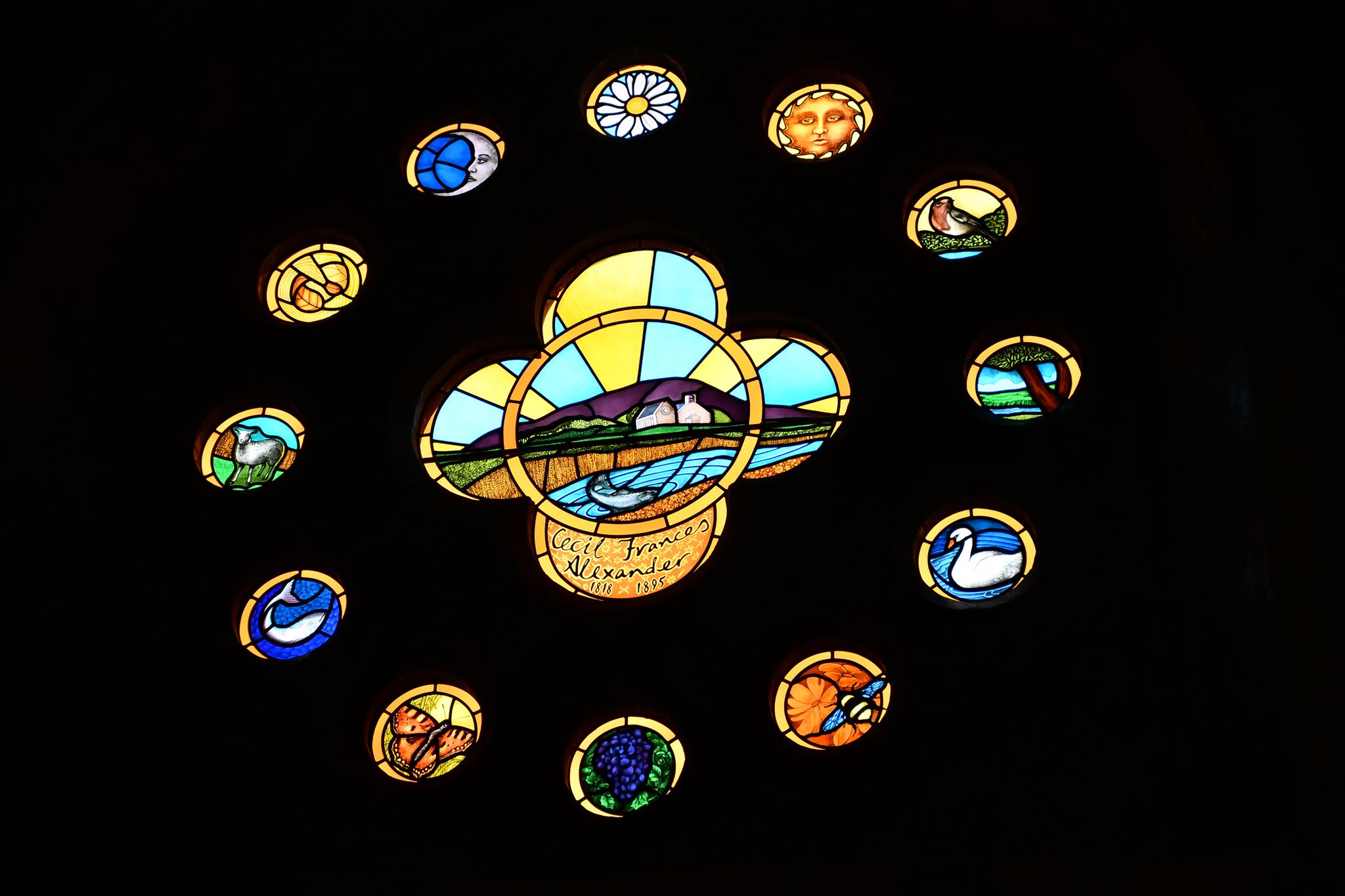 The new window at St Bestius'.