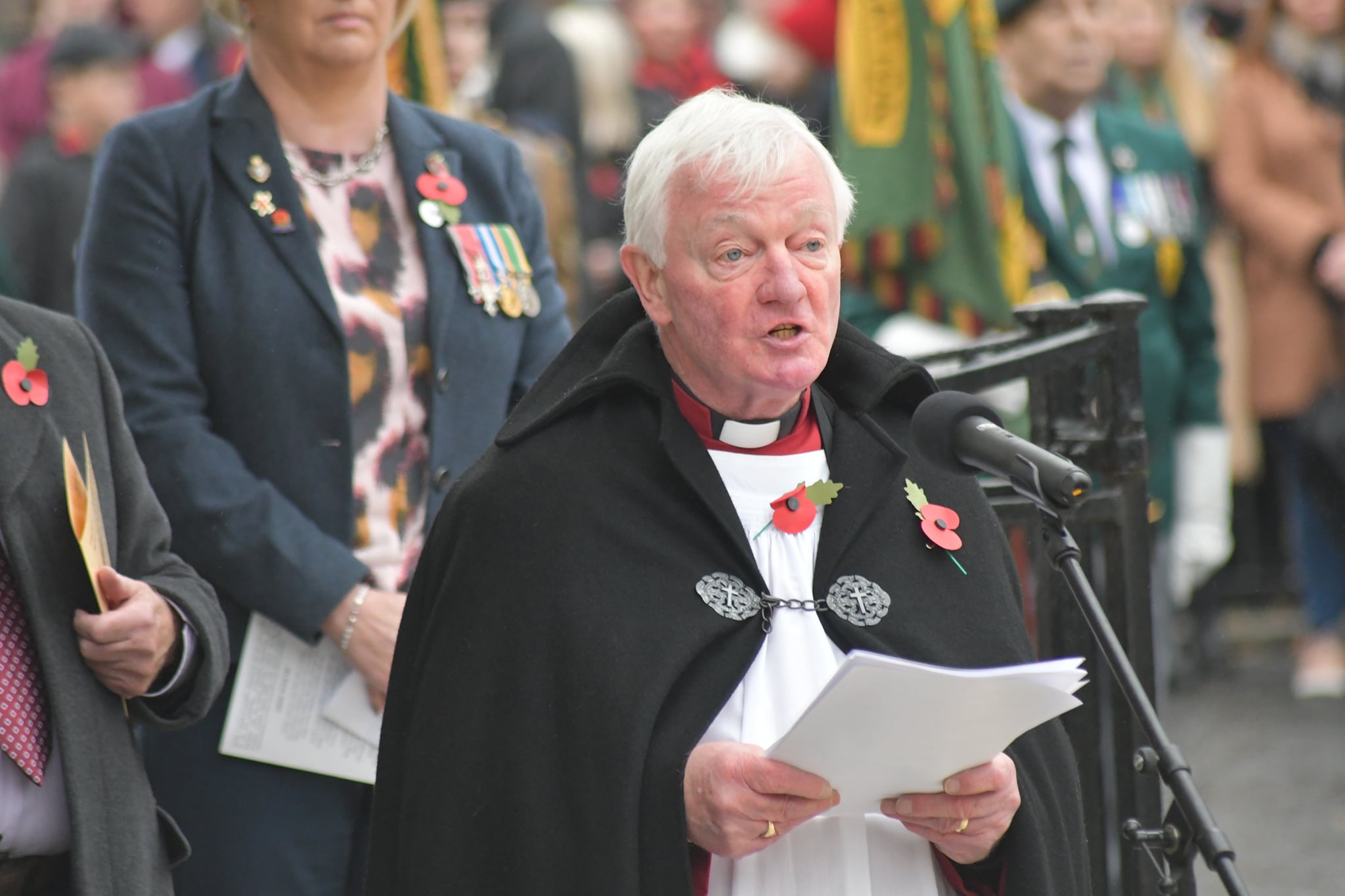 The Rev Canon John Merrick.