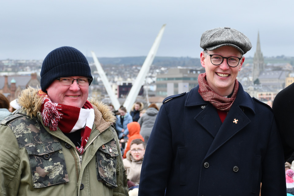 Jonathan Burgess and Archdeacon Robert Miller.