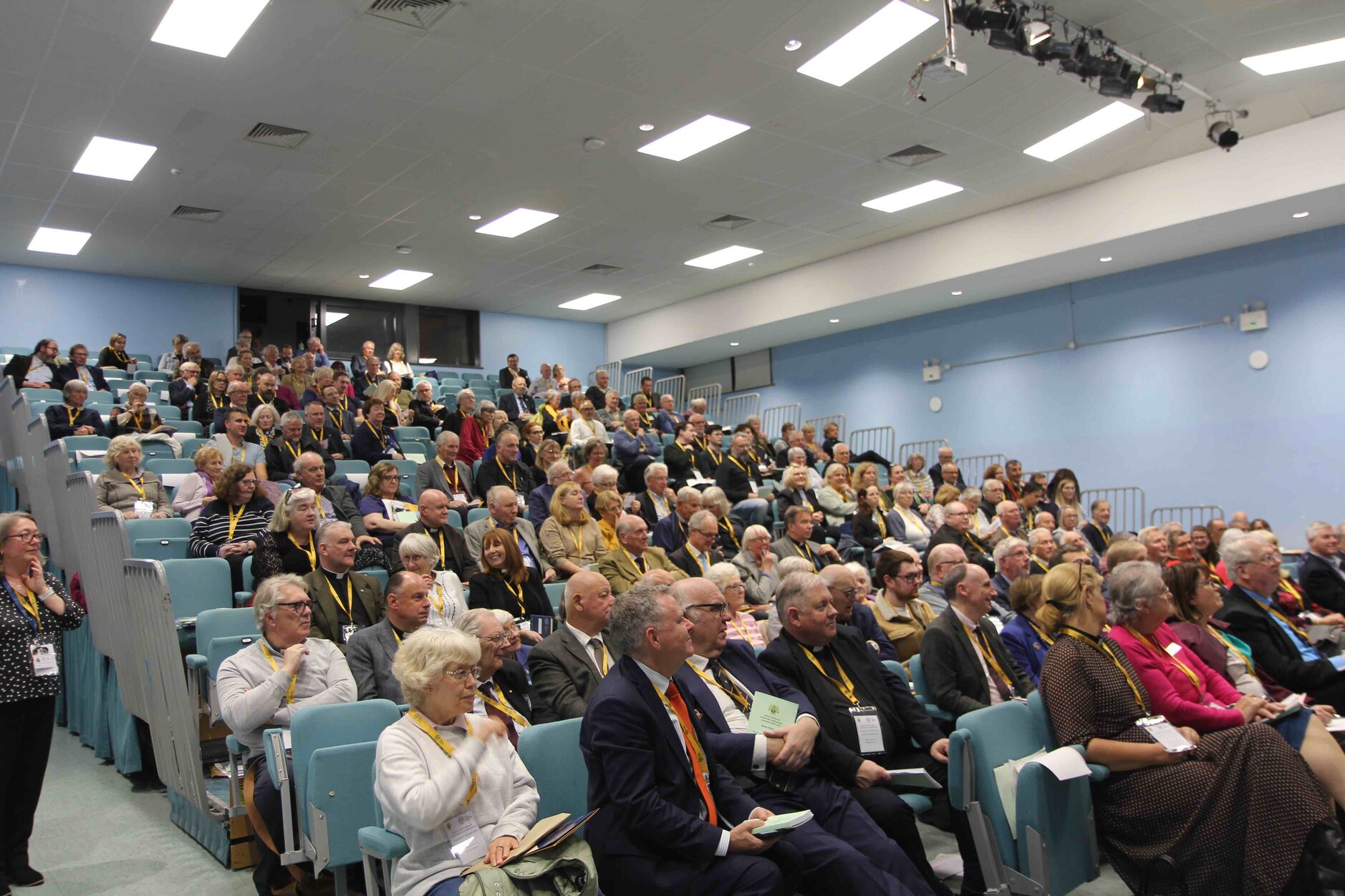 Members of Dublin and Glendalough Diocesan Synods gathered in the King's Hospital School.