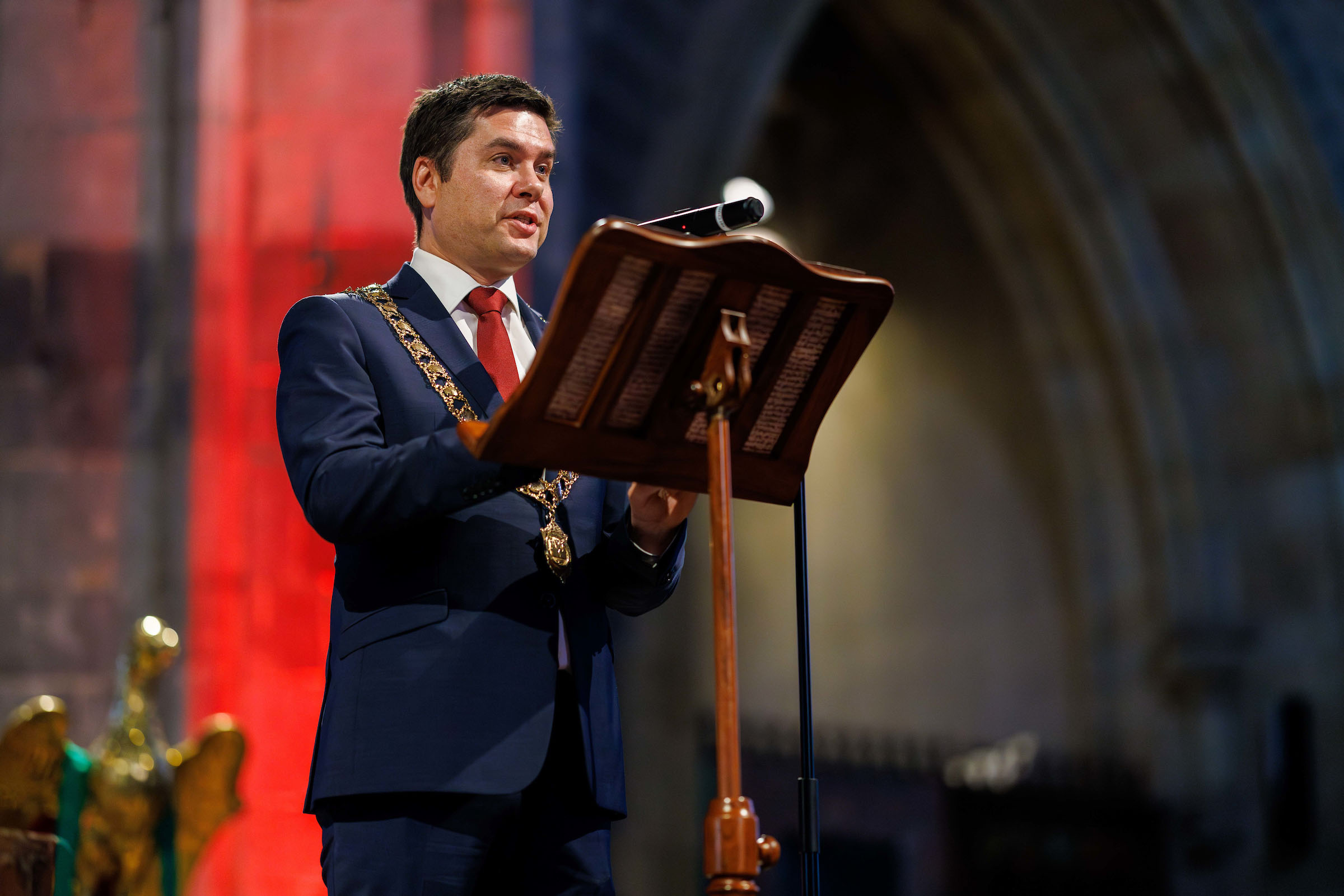 Cllr Andrew McGuinness, Mayor of Kilkenny.