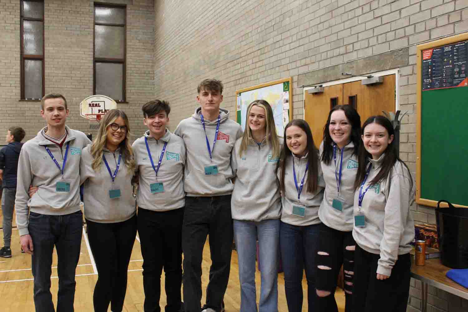 Members of Connor Youth Forum who planned and ran the &lsquo;Destination' event.