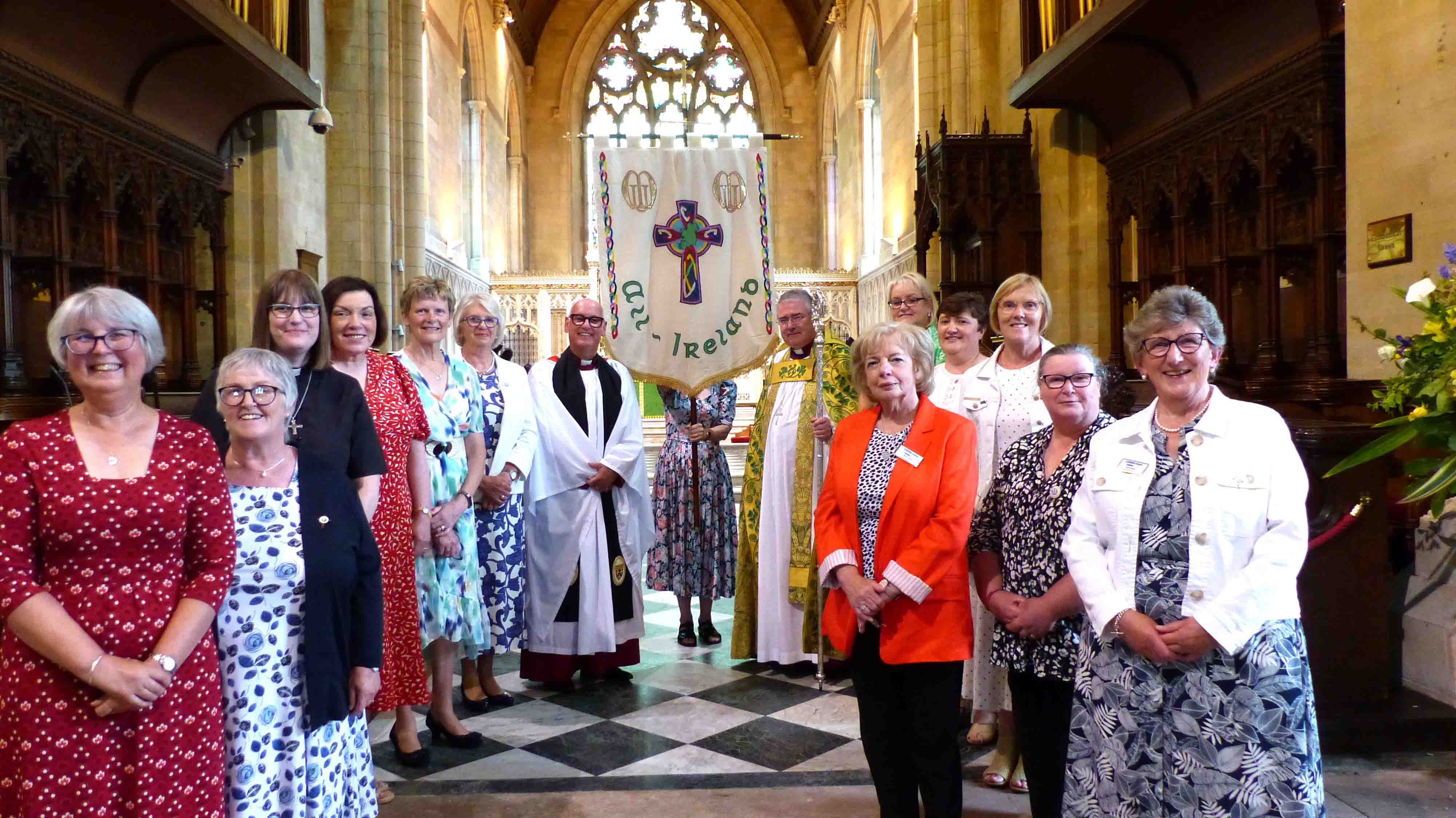The Commissioning of Archdeacon Stephen McBride as All Ireland Mothers' Union Chaplain in St Patrick's Cathedral, Armagh.