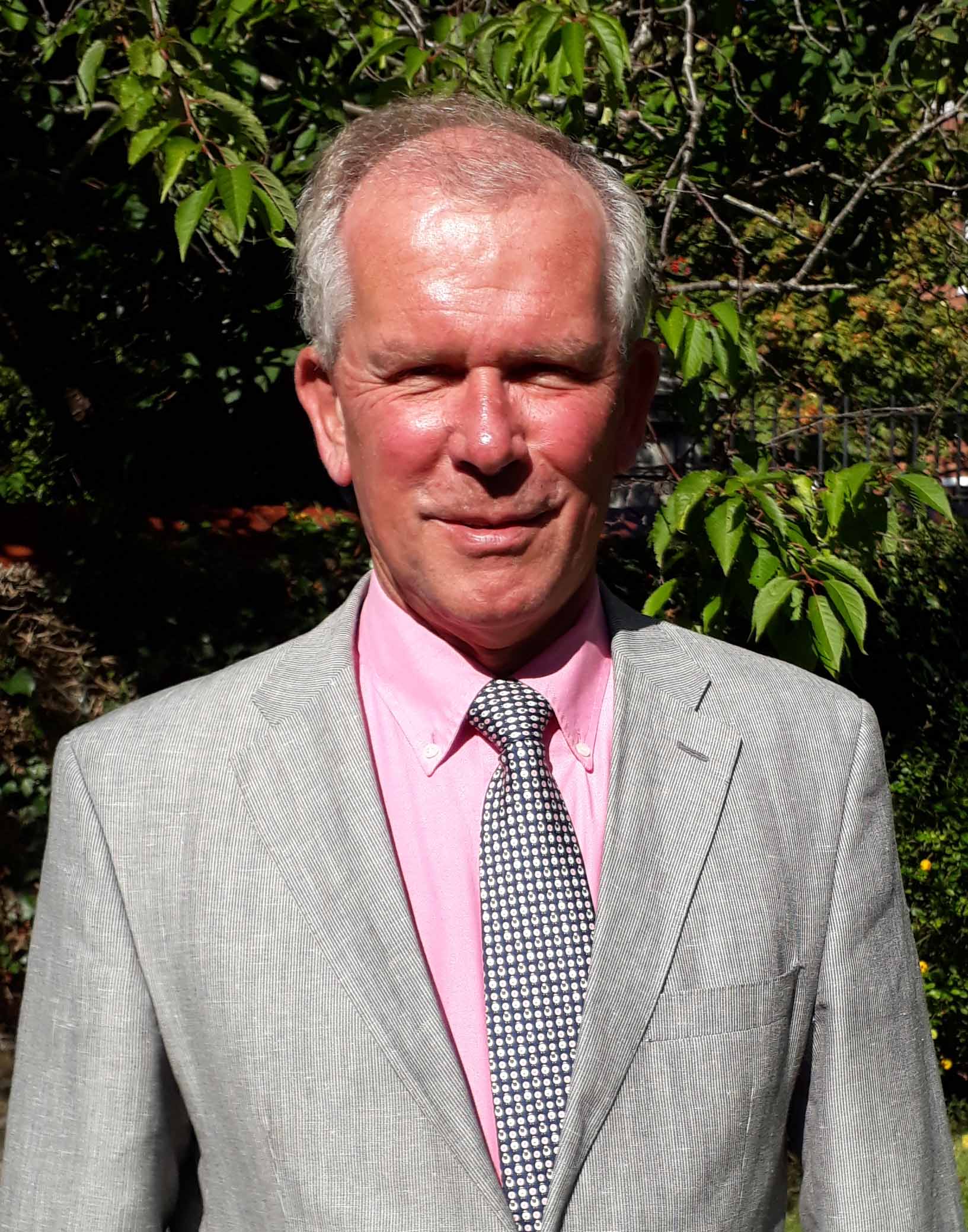 Mr Michael Johnston, newly elected Chair of the Stipends Committee.