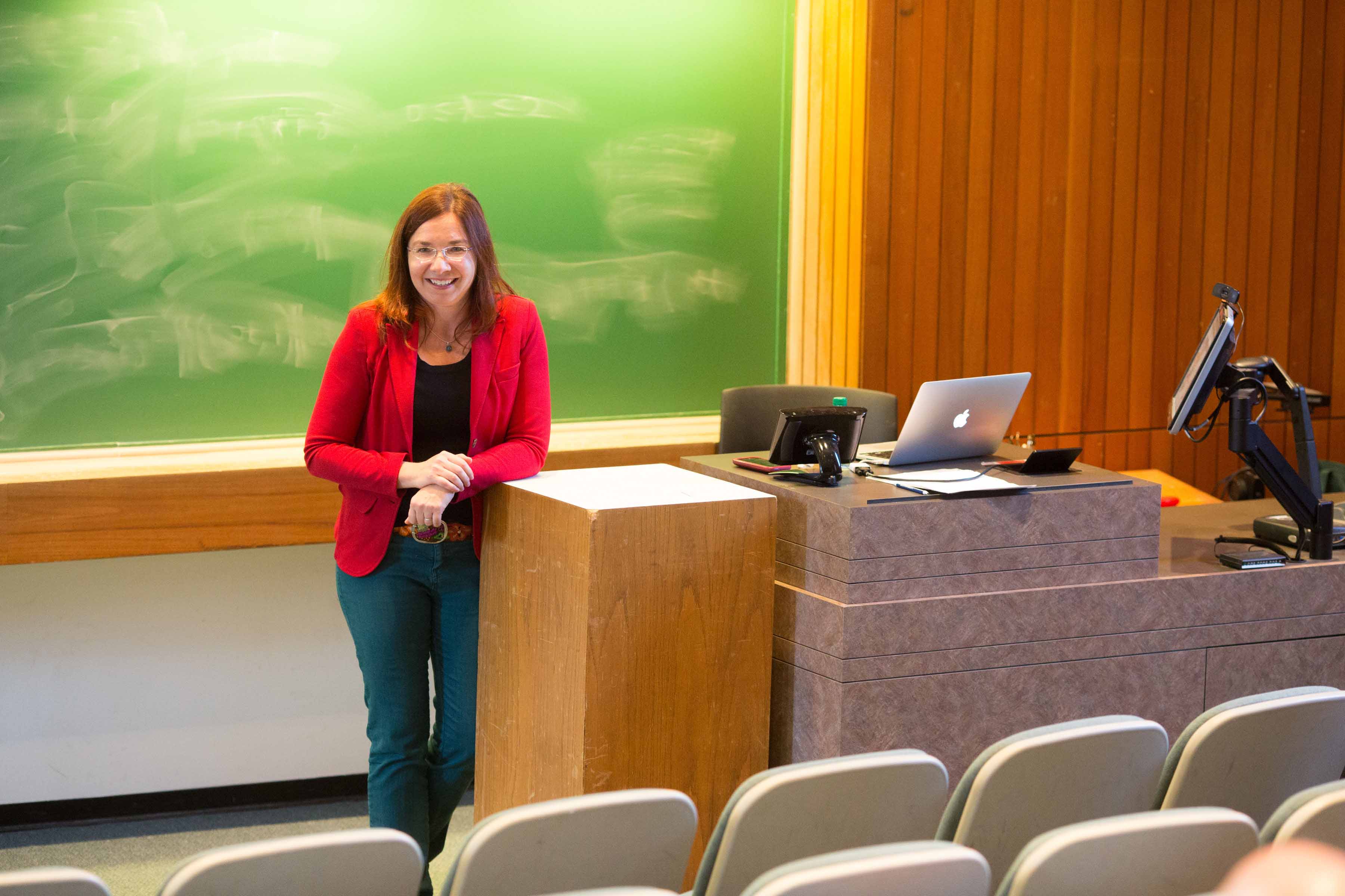 Professor Katherine Hayhoe. Credit: Hayley Hemstreet/Rice University.