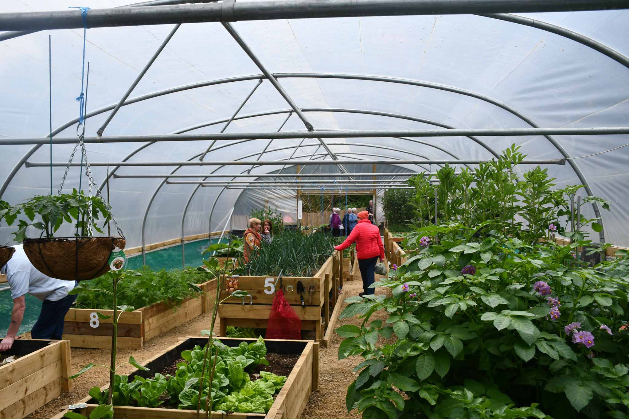 Bishop Andrew Forster opened Glendermott parish's Men's Shed on a reclaimed site behind the parish hall in Londonderry in June this year, as part of its Community Garden Project.