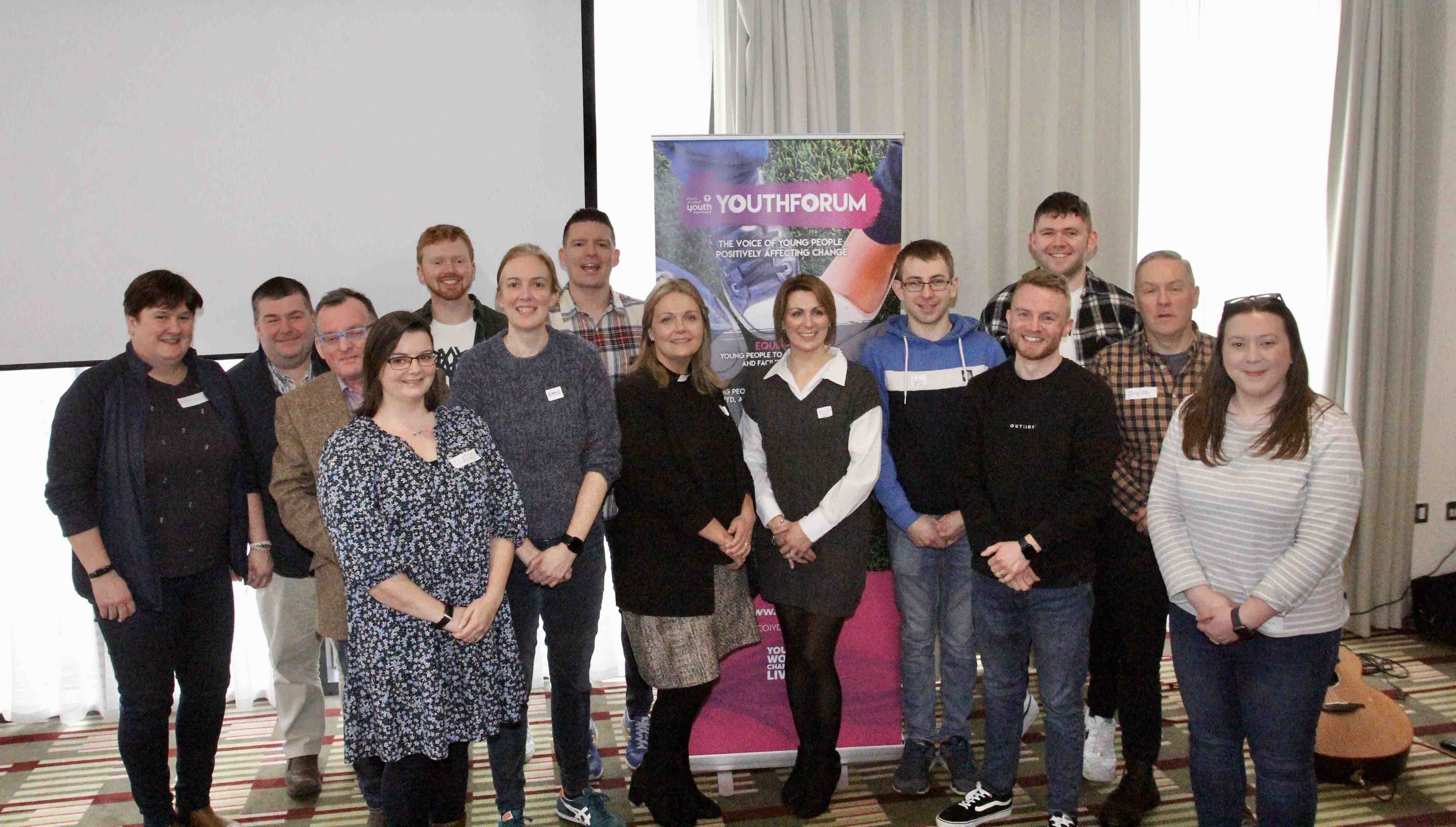 Youth leaders at the Youth Forum.