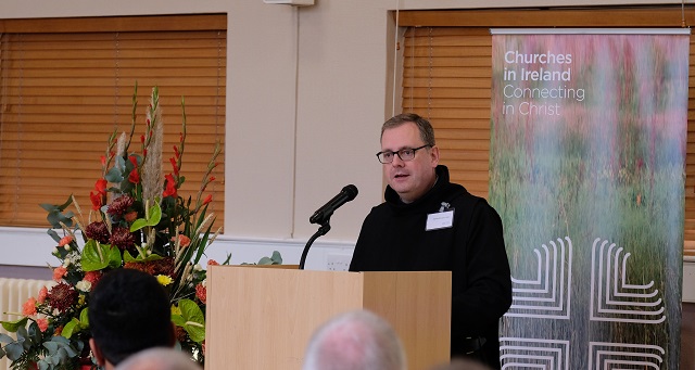 Keynote speaker Martin Browne OSB, Dicastery for Promoting Christian Unity.