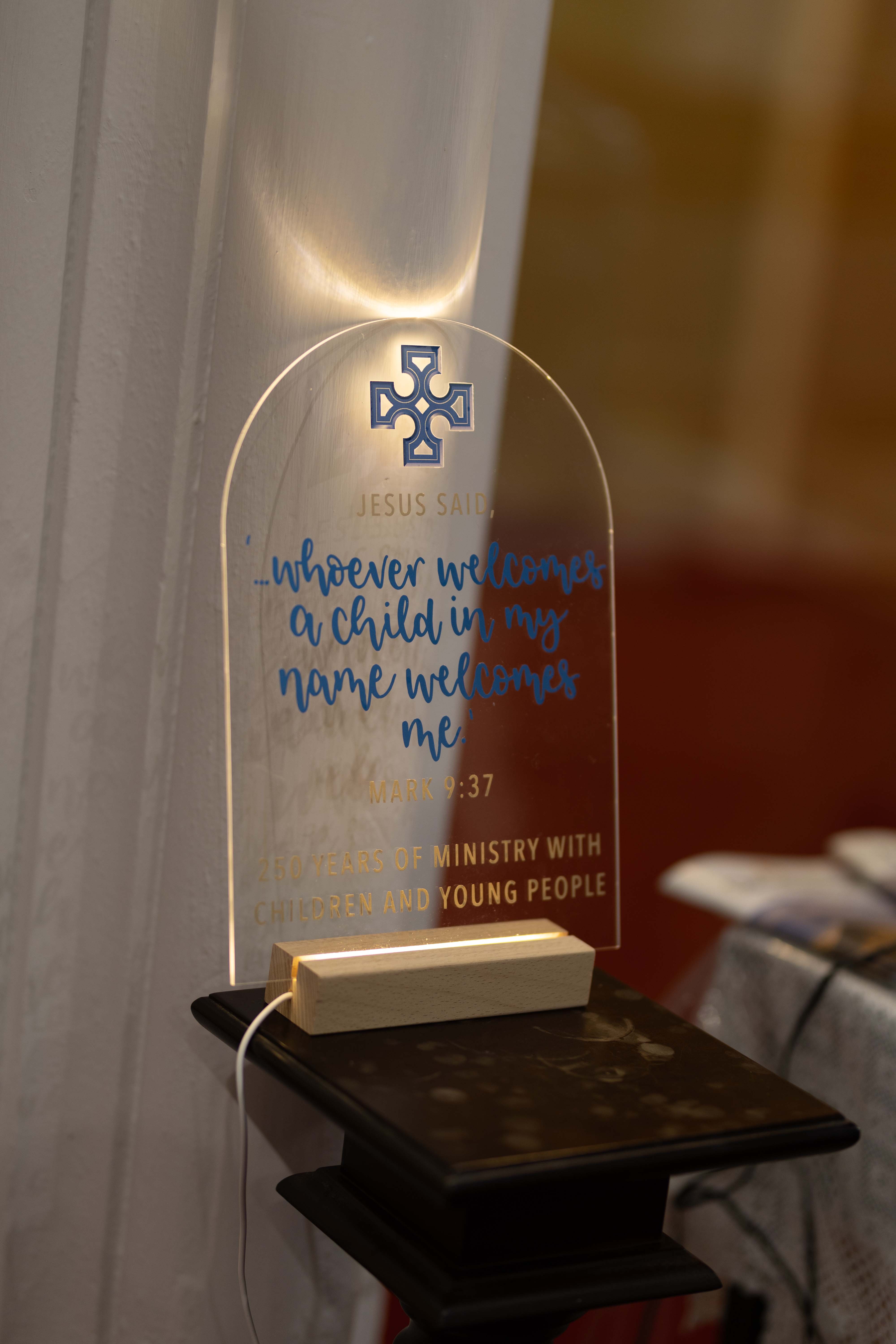 The gift presented to each diocese.  Photo credit: Frank Dillon Photography.