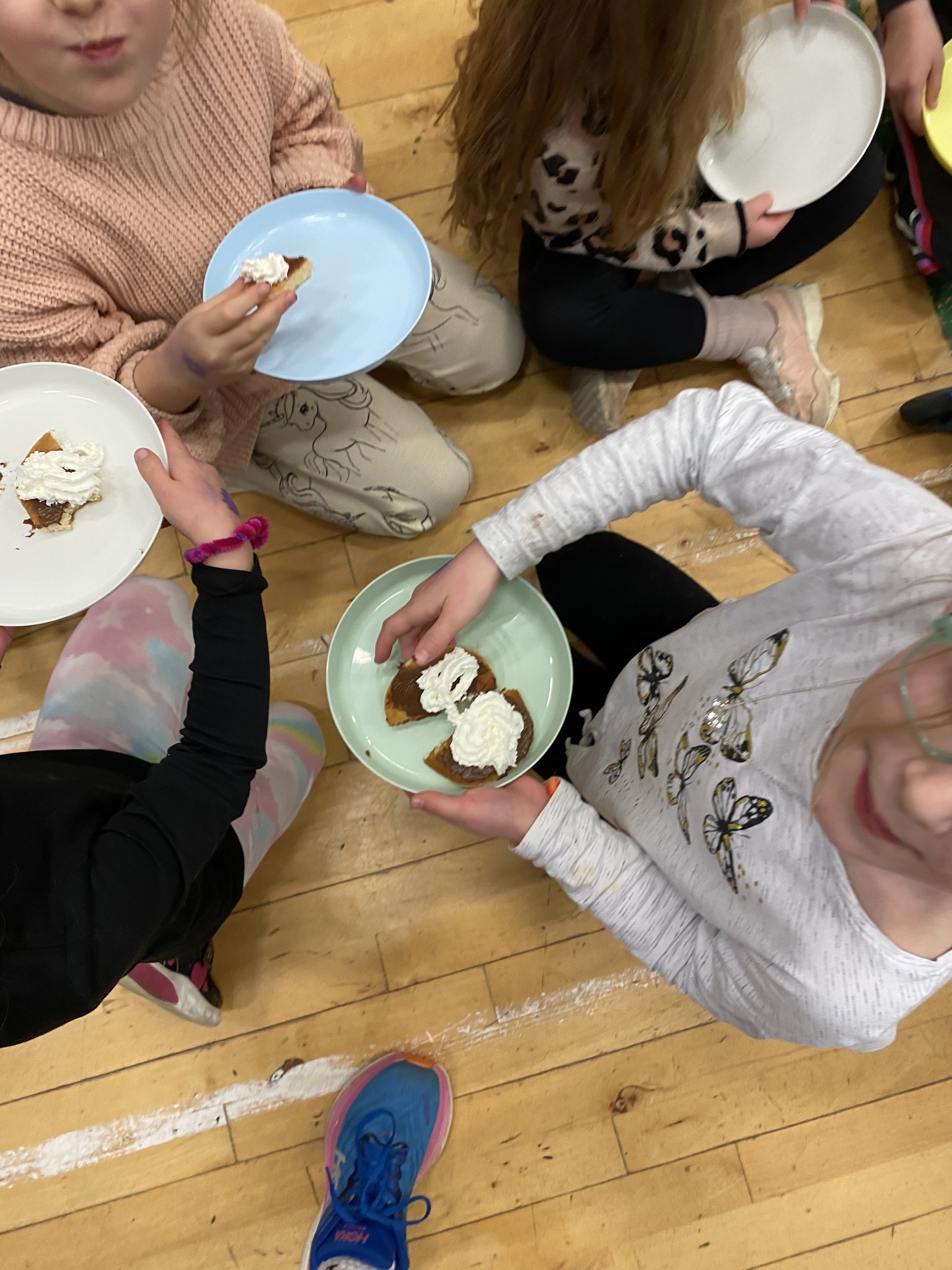 Look at that cooking! Great support for Pancakes & Prayer from Moneyreagh Community Church in Diocese of Down and Dromore!