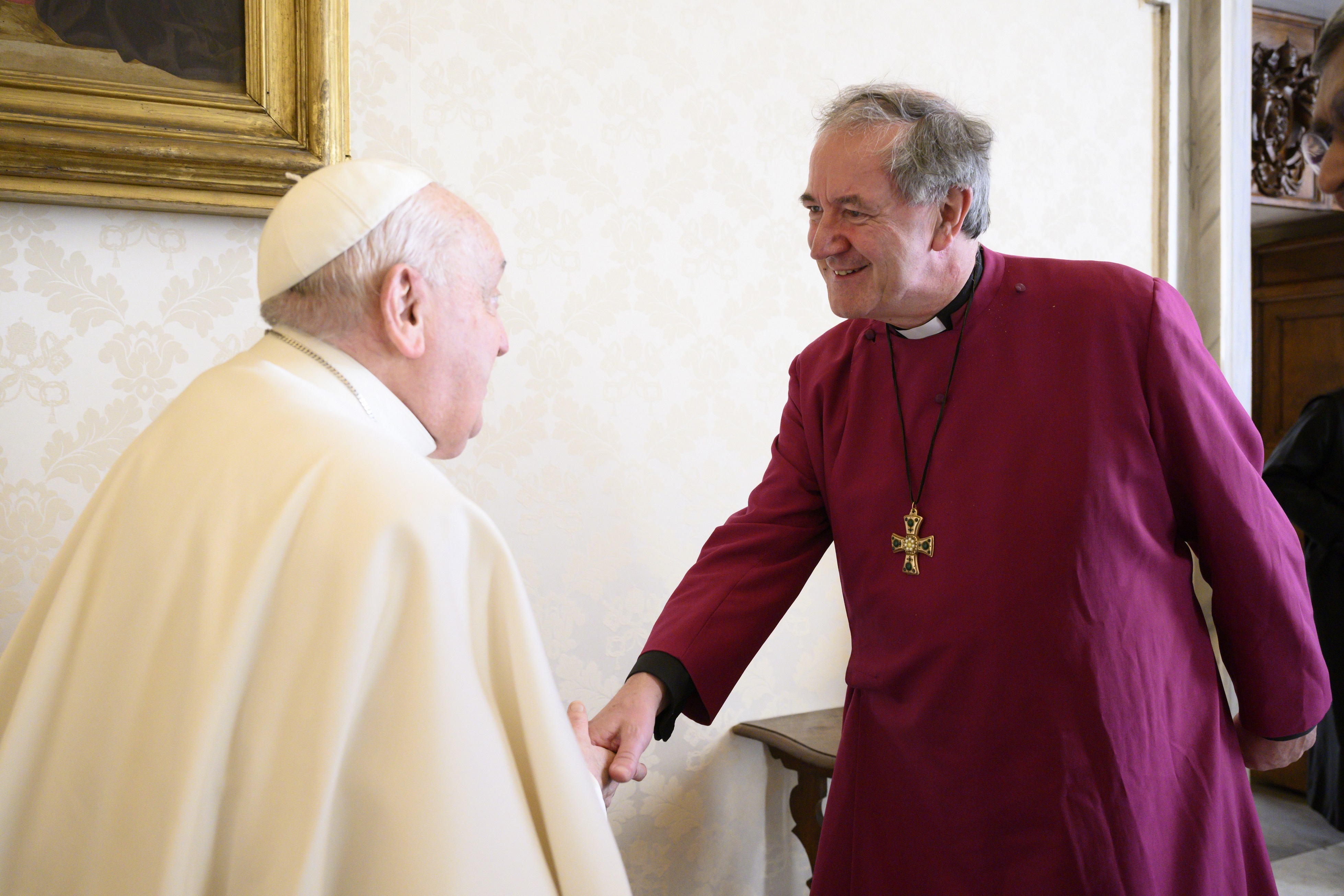 Bishop Burrows and Pope Francis