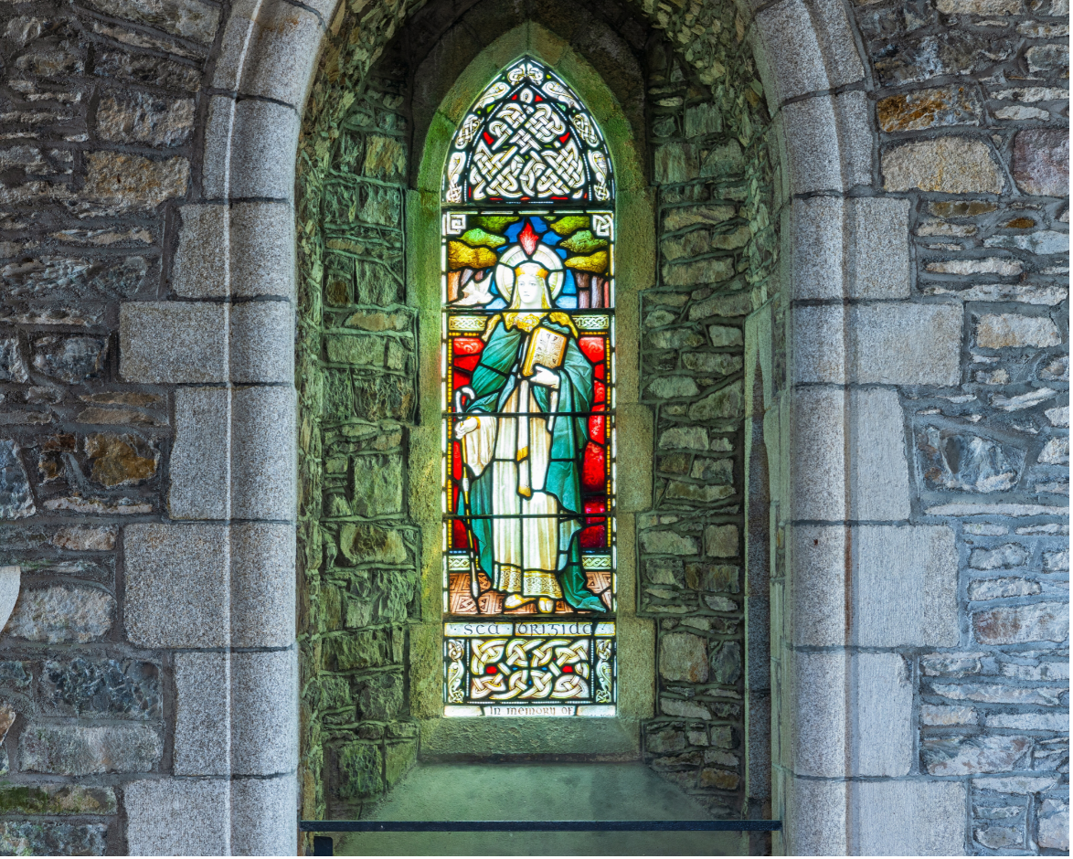 Kildare Cathedral, St Brigid