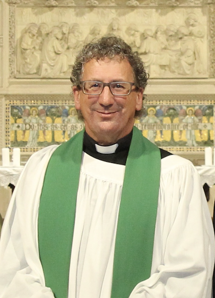The Revd Alistair Doyle, newly appointed Mothers' Union All-Ireland Chaplain.