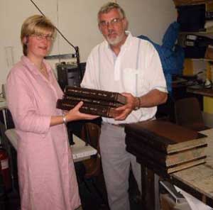 Dr. Hood and Cathal O'Grady