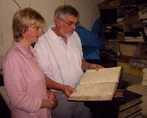 Image of Dr. Susan Hood and Cathal O'Grady